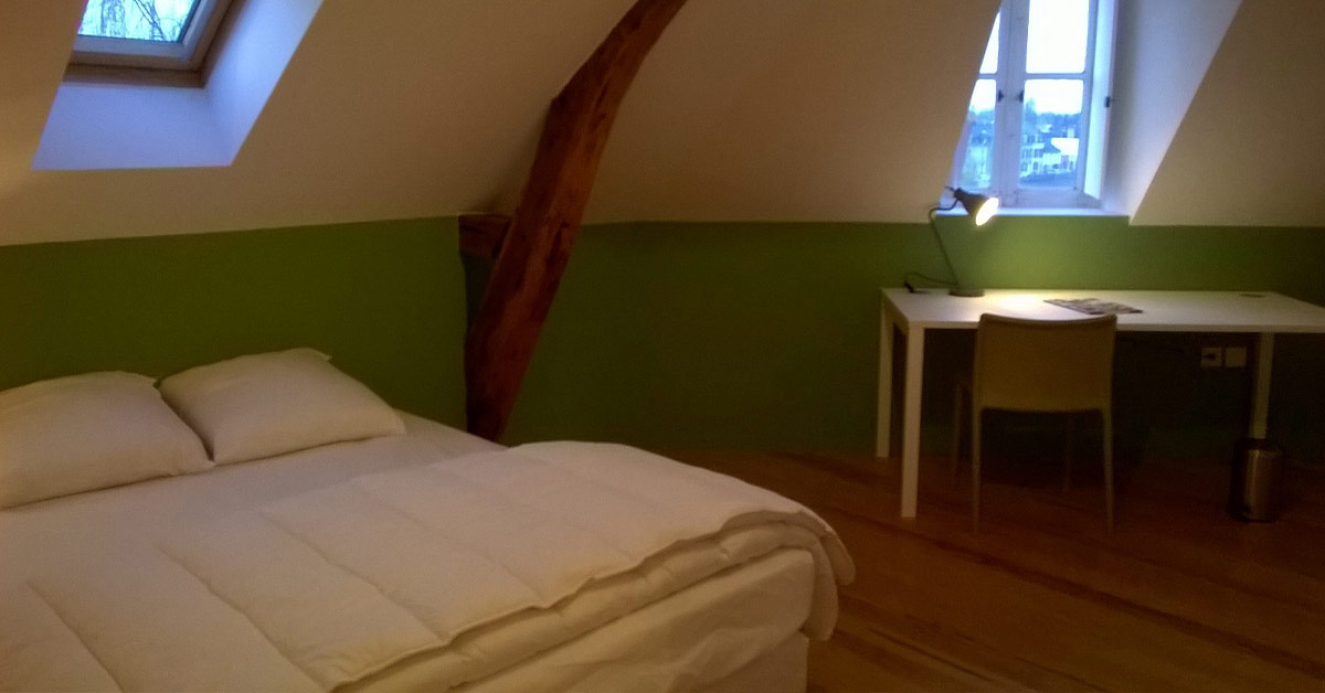 Chambre verte Coloc O2