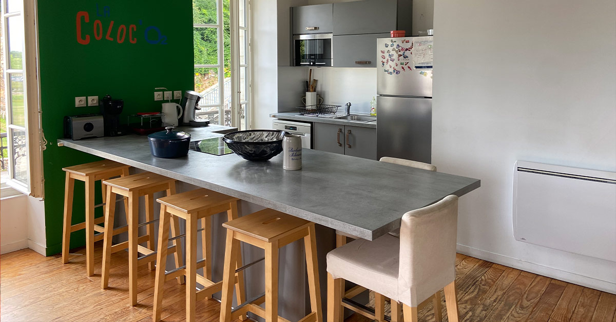 Espace cuisine Coloc O2