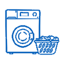 icône machine à laver le linge