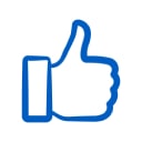 icône pouce vers le haut