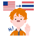 icône professeur de langues étrangères