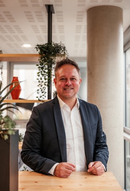 Photo Jean François Auclair, Directeur Général O2